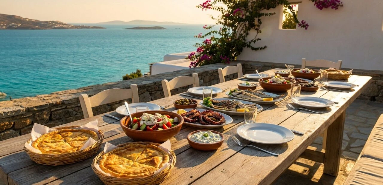 αστυπαλαια φαγητο